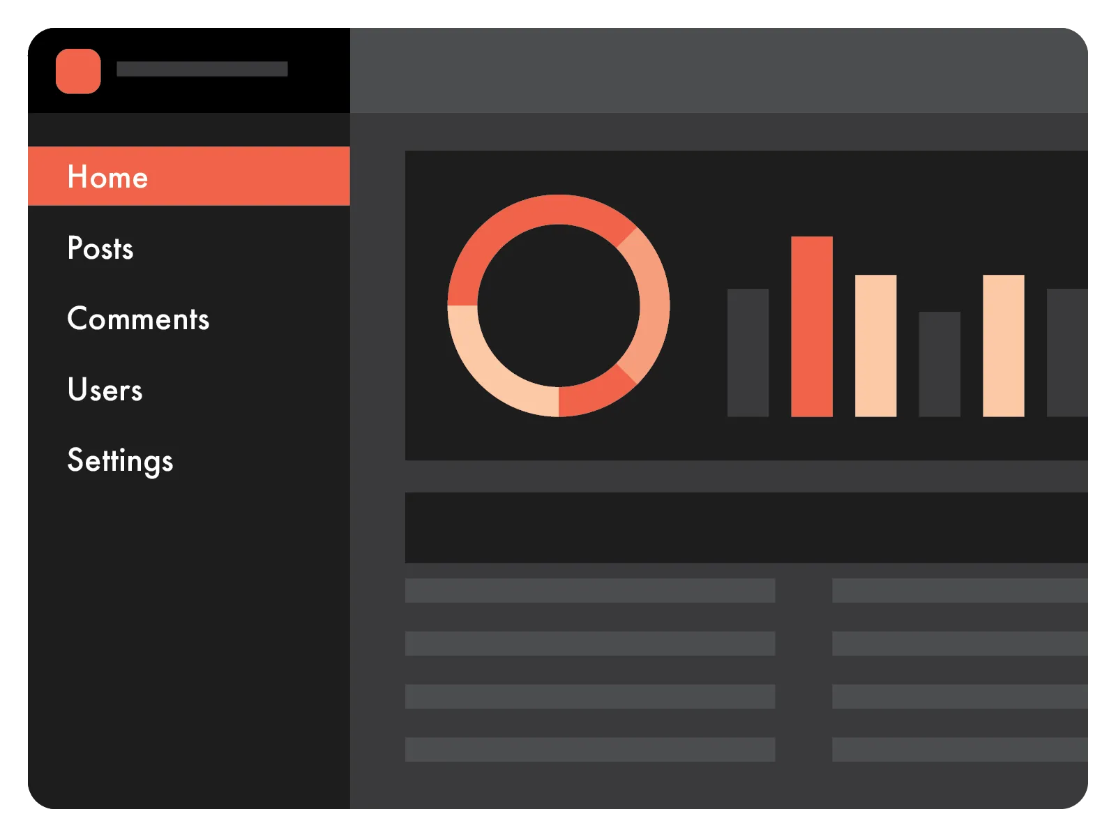 Fake Dashboard Illustration